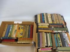 A collection of early motoring volumes, some motor racing related - across three boxes.