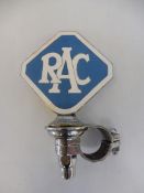 An RAC lozenge shaped service vehicle badge with bar attachment, stamped to verso 510.