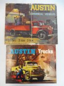 An Austin Trucks sales brochure, publication no.811, printed by J. Howitt & Son Ltd. excellent