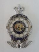 A boxed Royal Automobile Club Centenary badge, full member type 1.