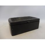 A Joseph Lucas bakelite cigar/cigarette hinged box.