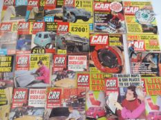 Car Mechanics - an extensive collection of magazines, dating from 1958-1980; 14 complete years,