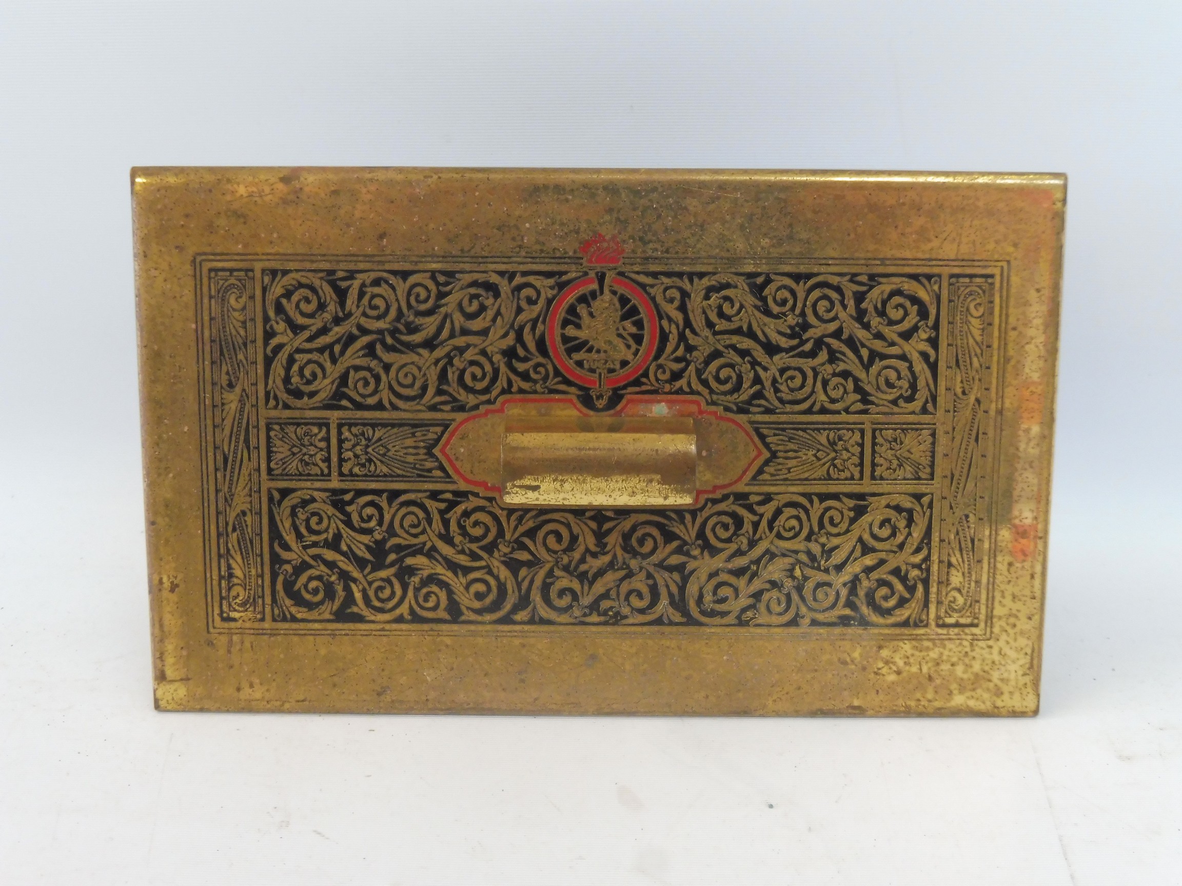 An ornate Lucas ink blotter holder. - Image 2 of 2