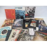 A box of assorted Goodwood related memorabilia and ephemera including tickets and programmes.