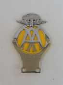 A flat version AA Jersey badge, no OJ50215, probably motorcycle.