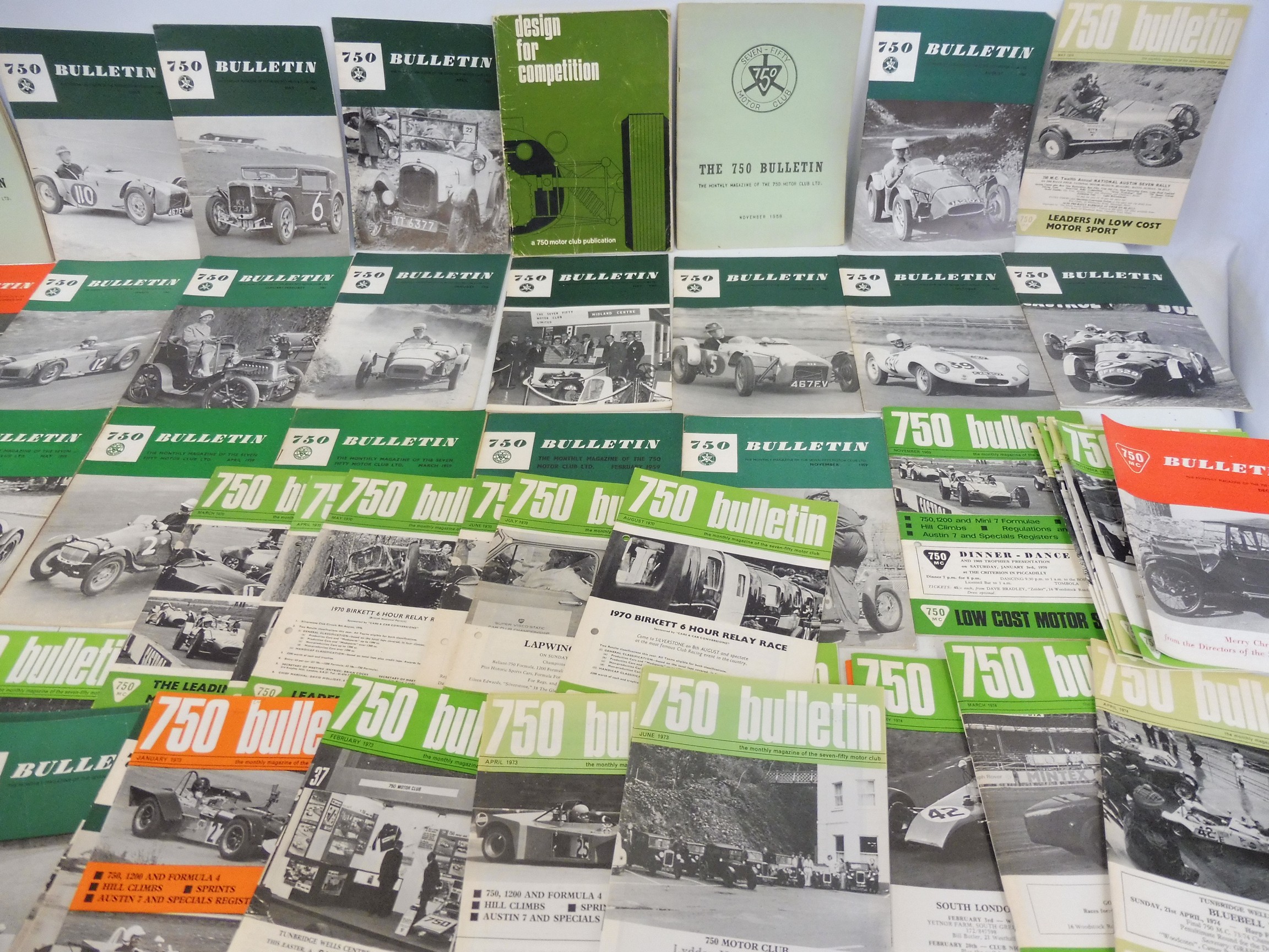 A small collection of 750 Club bulletins and related ephemera, various issues from 1958 including - Image 3 of 3