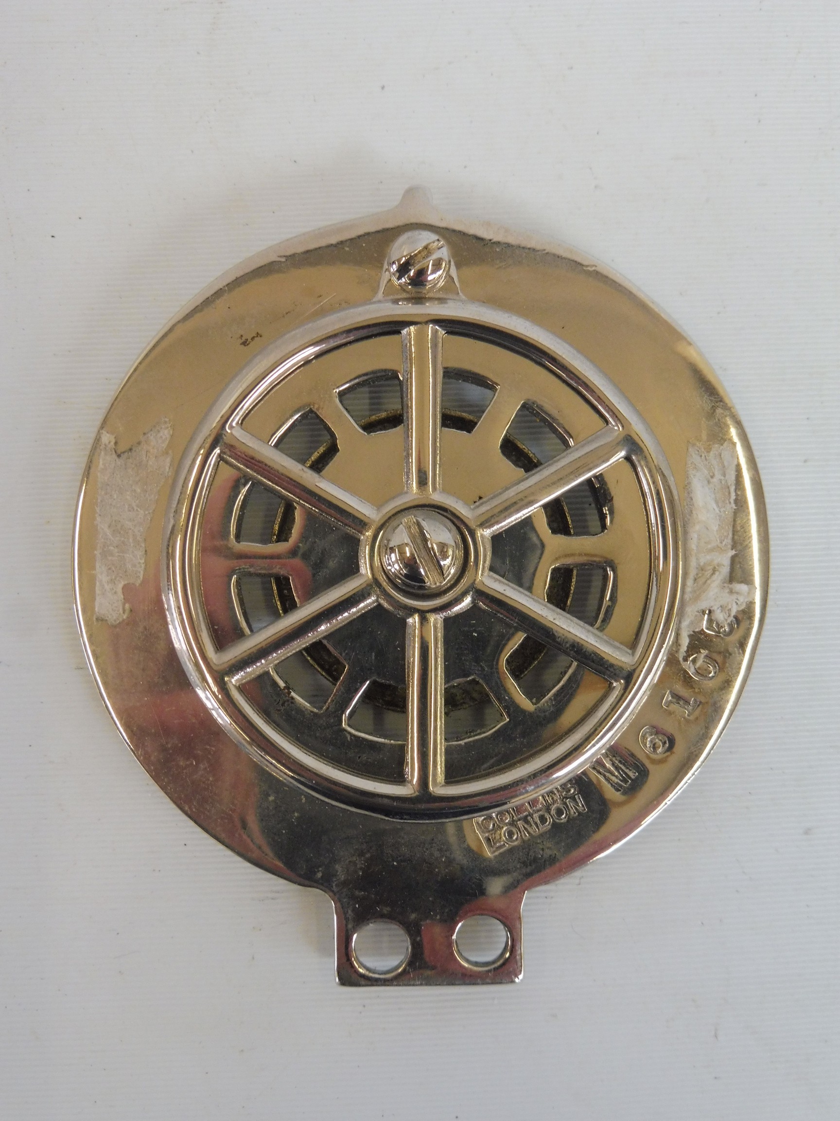 A Royal Automobile Club Associate badge, possibly motorcycle, nickel plated brass, with enamel union - Image 2 of 2