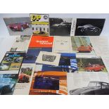 A quantity of brochures, leaflets and specification sheets including Berkley, TX Tripper,