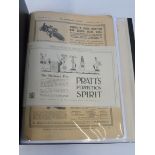 Pratts - a folio of original car magazine advertisements, 1920-1934, approx. 66.