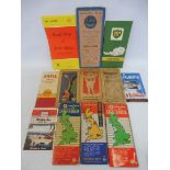 A selection of assorted early maps including Michelin with Mr Bibendum images to the front.