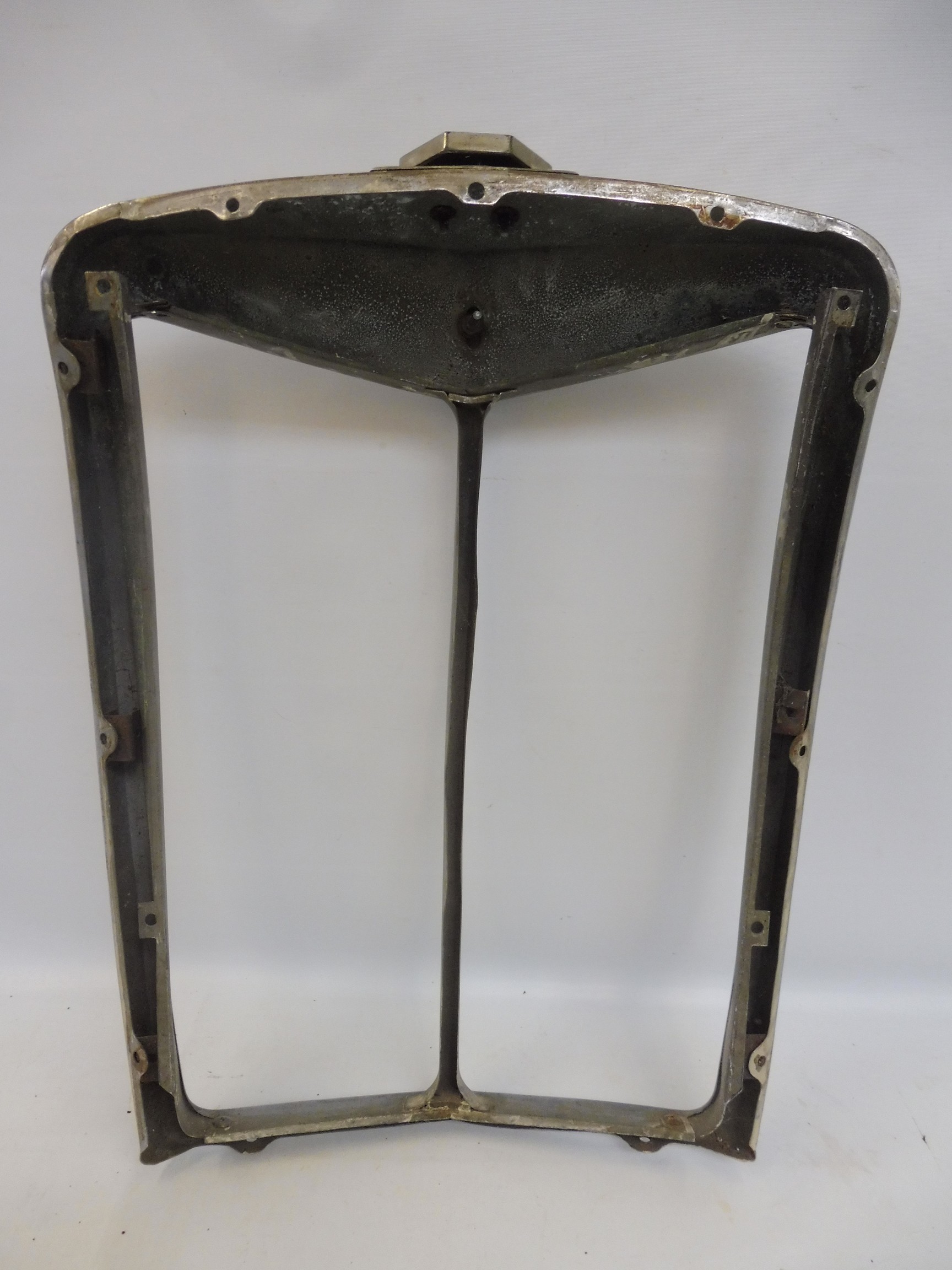 An MG TF chrome plated radiator cowl. - Image 2 of 3