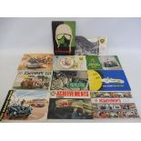 A selection of achievement booklets for BP, Castrol, Ferodo etc including a 1934 example.