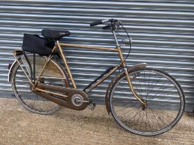 A German 'Gazelle' sport primeur gentleman's bicycle, still with original perspex spat to the rear