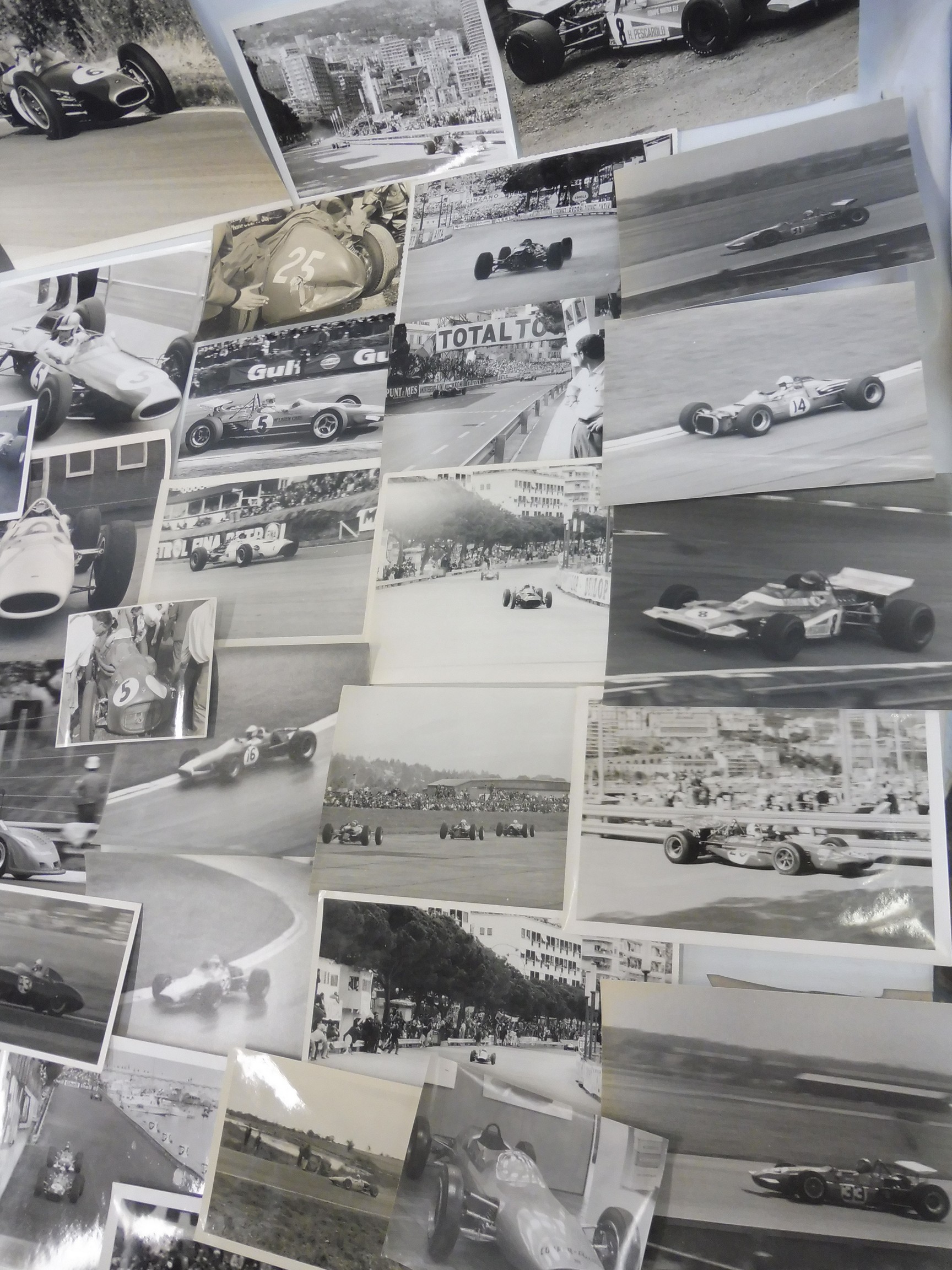 Approximately 56 photographs of various cars including H.R.G., Honda, Lola, March, Cooper, - Image 3 of 3