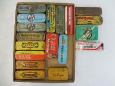 A tray of puncture repair outfits including John Bull, Midland, Dunlop etc. the Tip Top example in