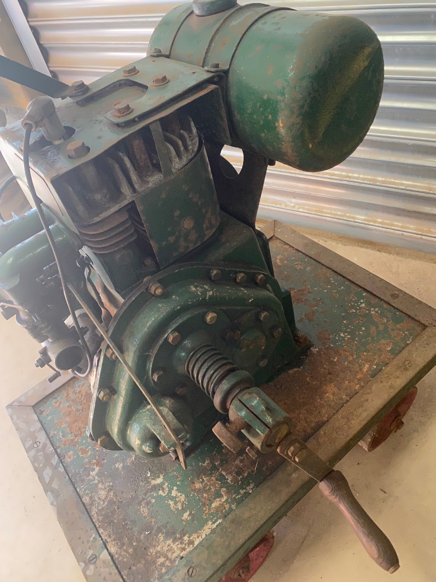 A Petter type A1 1.5bhp stationary engine on stand. - Image 5 of 5