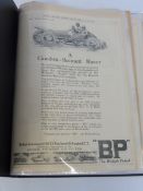 BP - a folio of original car magazine advertisements, 1924-1939, approx. 50.