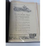 BP - a folio of original car magazine advertisements, 1924-1939, approx. 50.