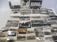 Approximately 43 Ford Motor Racing photographs.