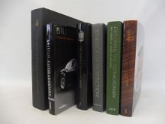 Fifty Years of the Rolls-Royce Enthusiasts Club with dust jacket, four further volumes relating to