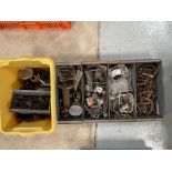 Five boxes of assorted spares, mainly vintage Morris.