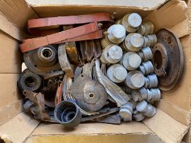 A large tray of Austin 7 spares.