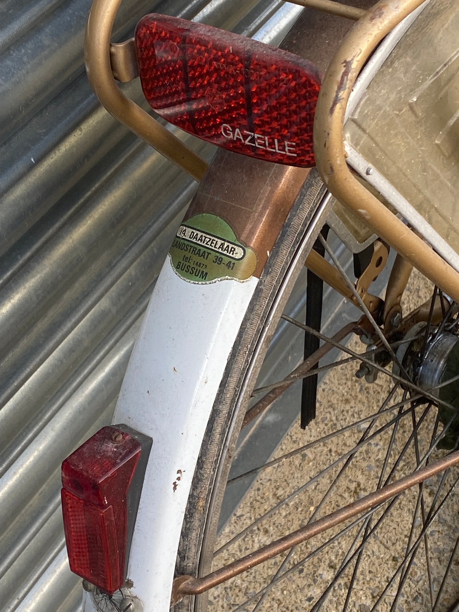A German 'Gazelle' sport primeur gentleman's bicycle, still with original perspex spat to the rear - Image 5 of 5
