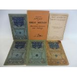 English Roads at a Glance - four assorted volumes and two other maps.