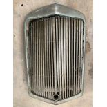 An Alvis 14hp radiator surround and grille.