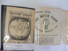 The A.A. - a folio of original car magazine advertisements, 1912-1925.