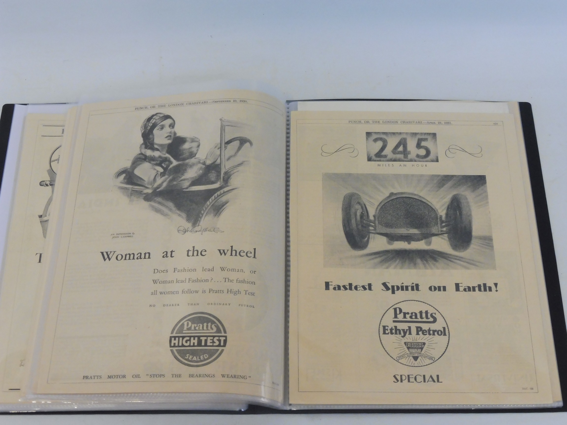 Pratts - a folio of original car magazine advertisements, 1920-1934, approx. 66. - Image 5 of 6