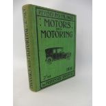 Motors and Motoring 1914 by Professor Spooner, revised and enlarged.