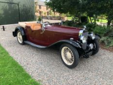 1934 Alvis Firefly SA Cross and Ellis Tourer