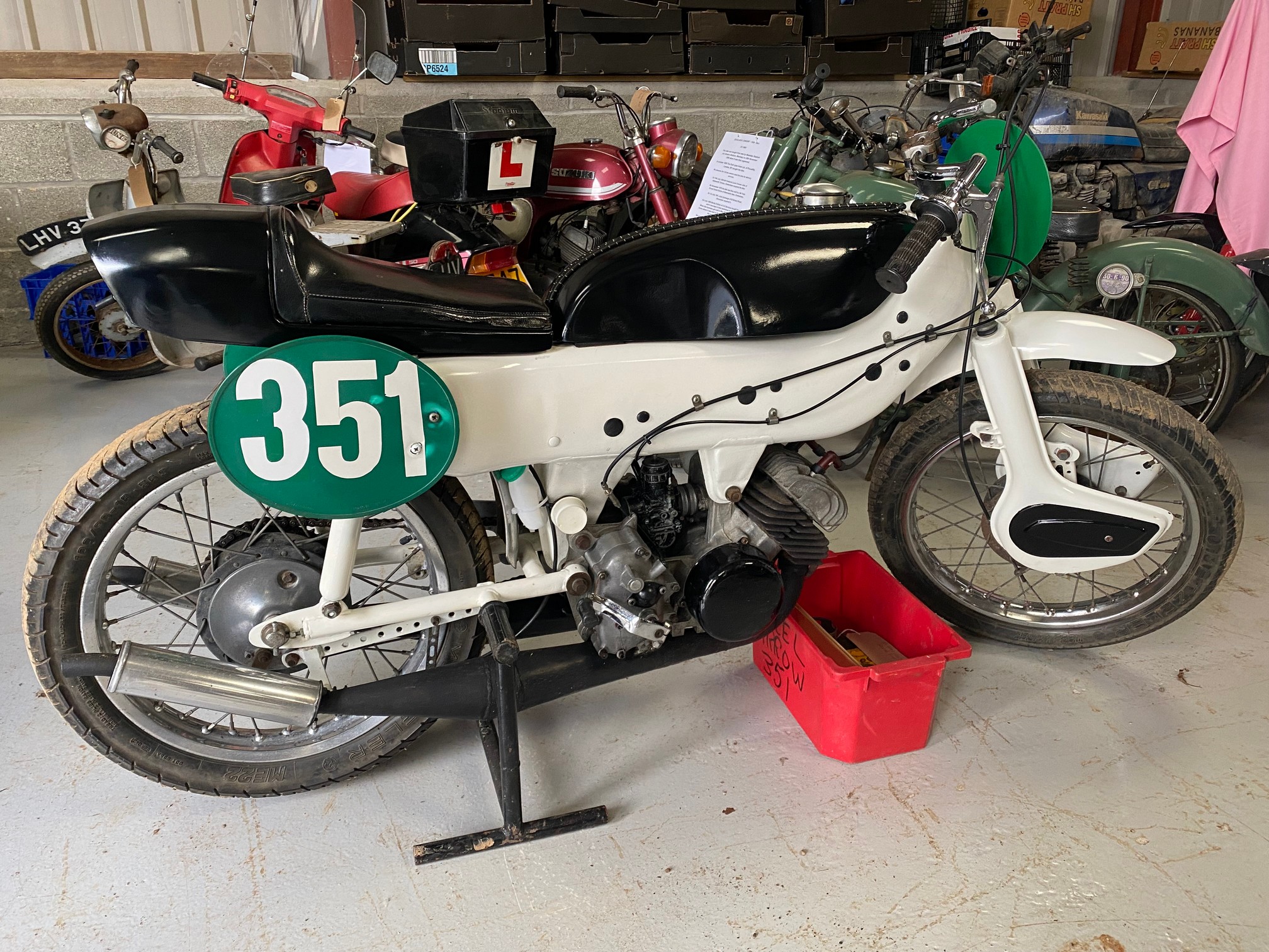 Circa 1961 Ariel Leader Sprint/Hill Climb Race Bike