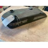 A vintage BSA fuel tank.