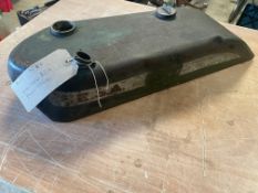 A vintage BSA fuel tank.