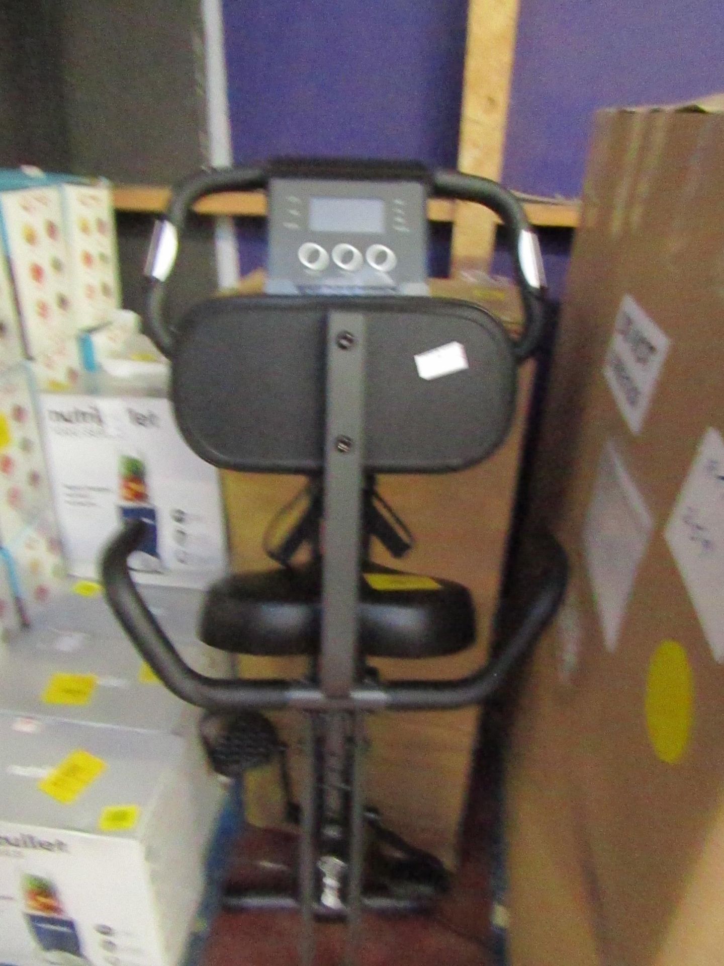 | 2X | SLIM CYCLE EXERCISE MACHINE | UNCHECKED AND ONE BOXED | RRP £199.99 | TOTAL LOT RRP £399.