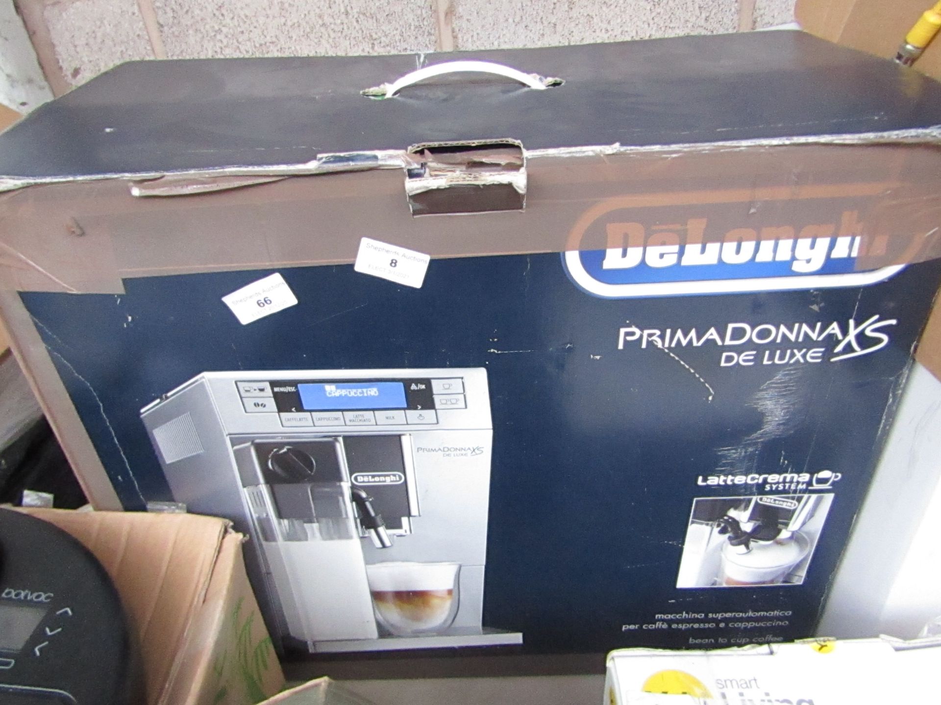 Delonghi Primadonna deluxe X5 lattecrema system - Untested & Boxed - £559