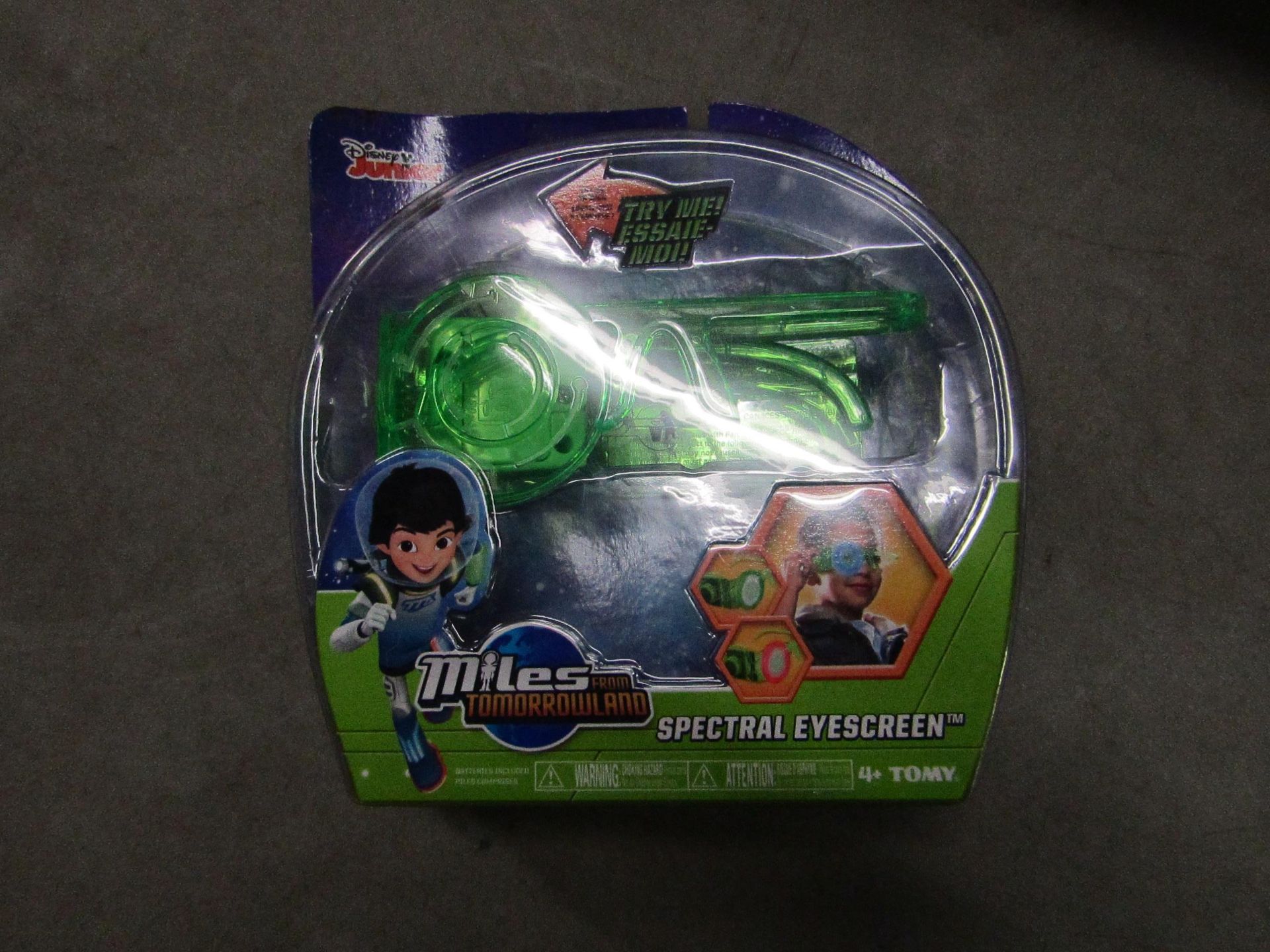 Box of 4 x Disney Miles From Tomorrowland Spectral Eyescreens. New & Packaged