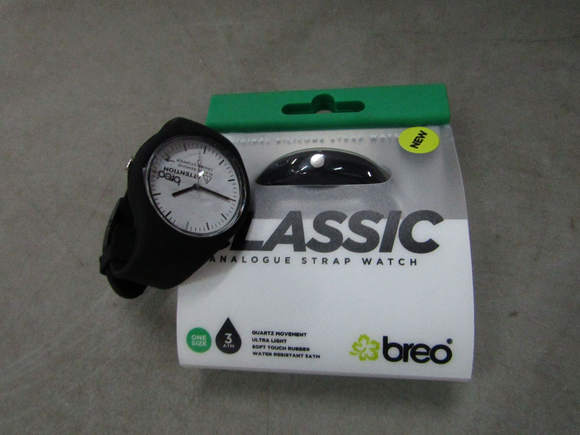 6 x Breo Analogue Strap Watches. Unused & Packaged