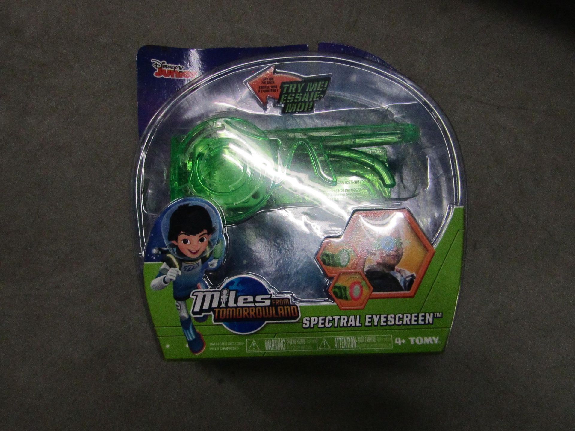 Box of 4 x Disney Miles From Tomorrowland Spectral Eyescreens. New & Packaged