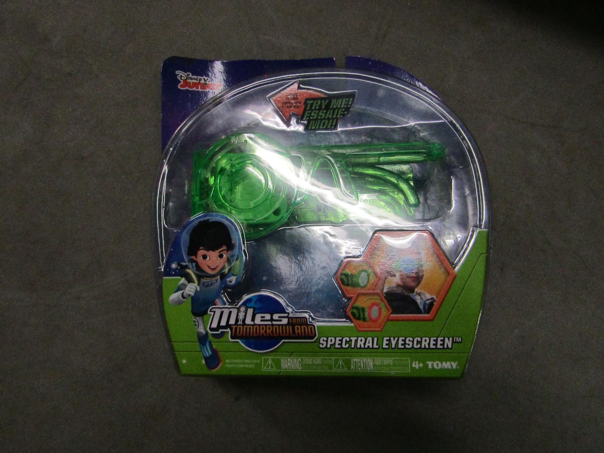 Box of 4 x Disney Miles From Tomorrowland Spectral Eyescreens. New & Packaged