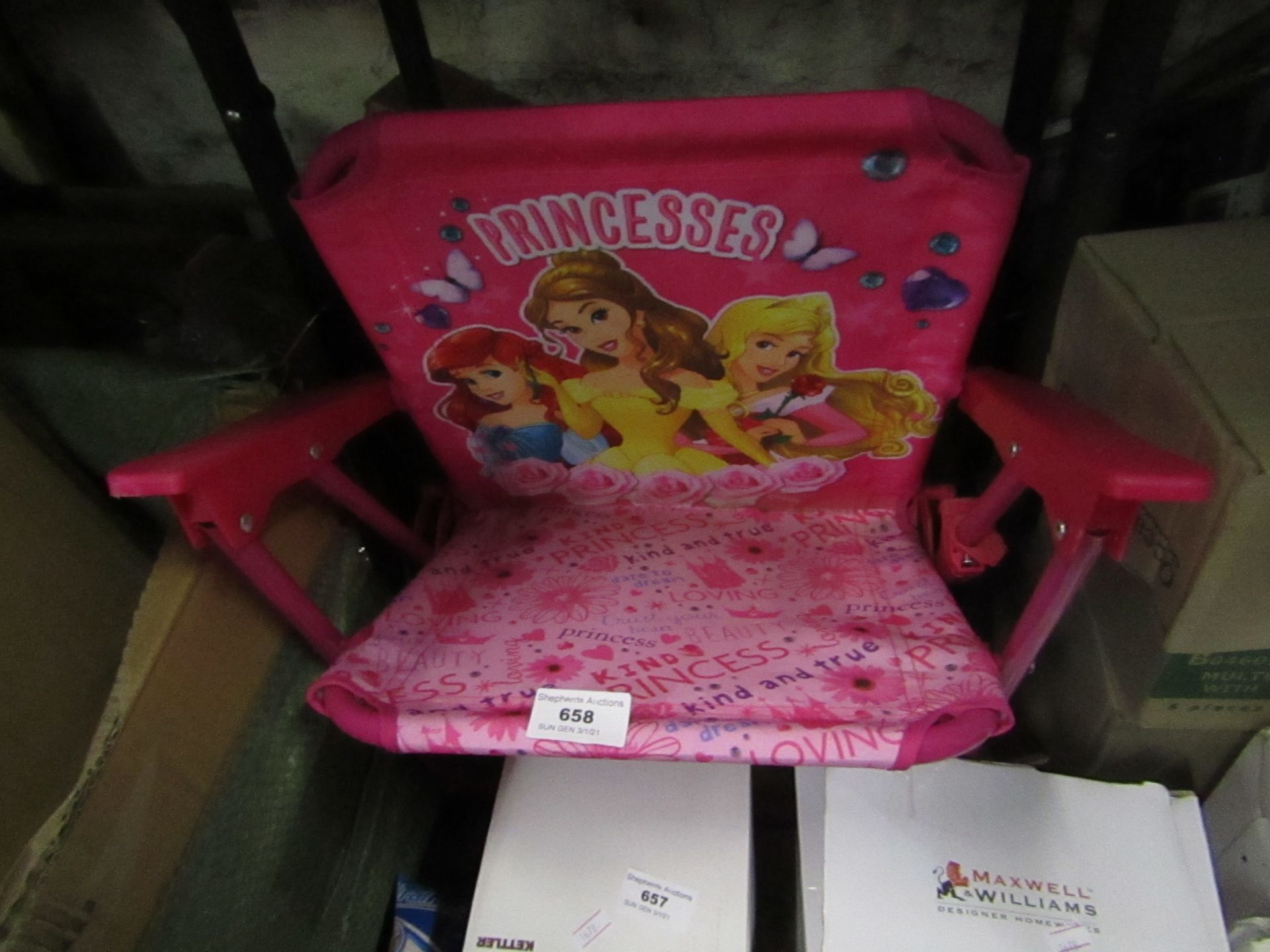 Disney Princess Small fold flat chair