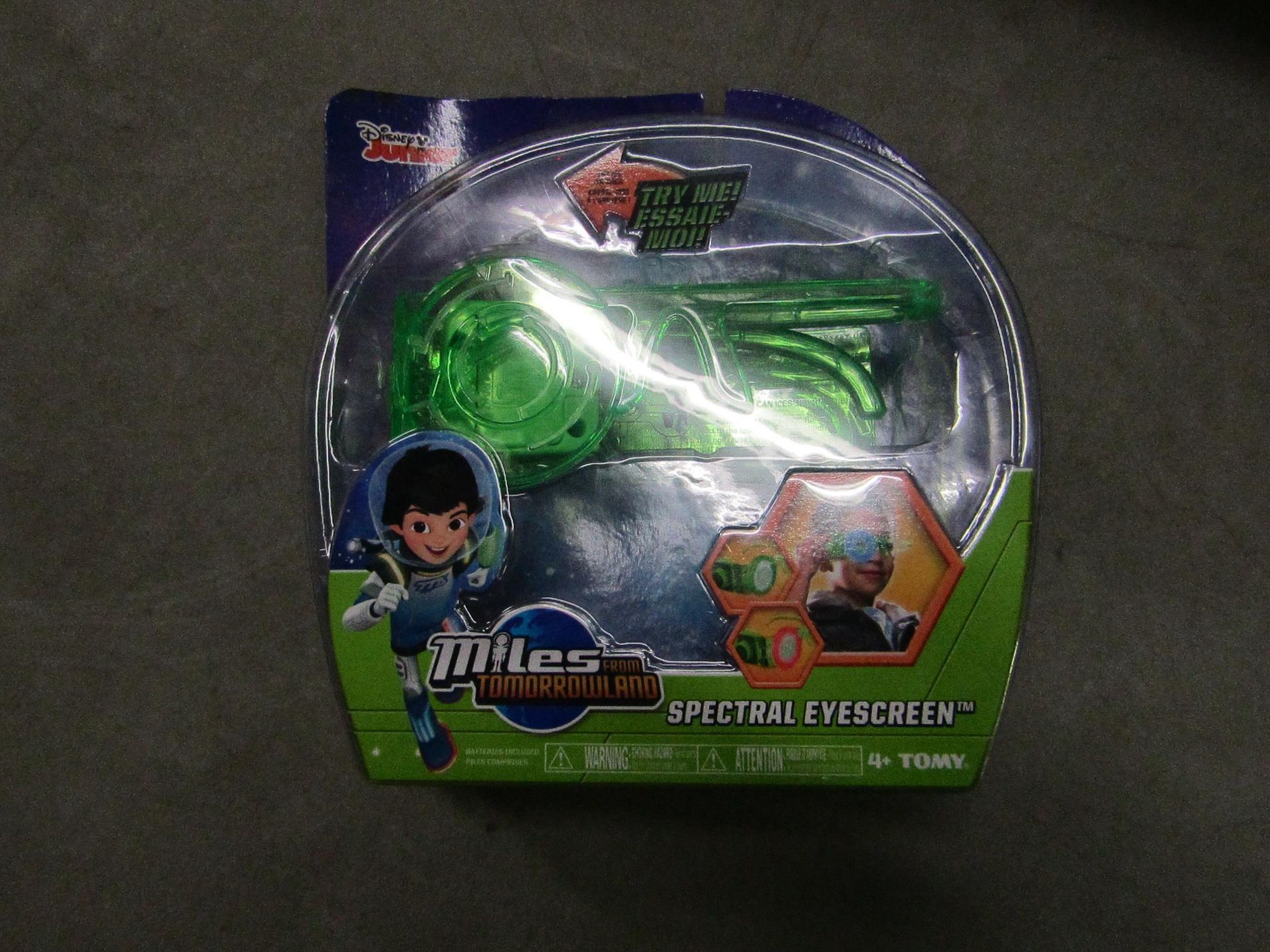 Box of 4 x Disney Miles From Tomorrowland Spectral Eyescreens. New & Packaged