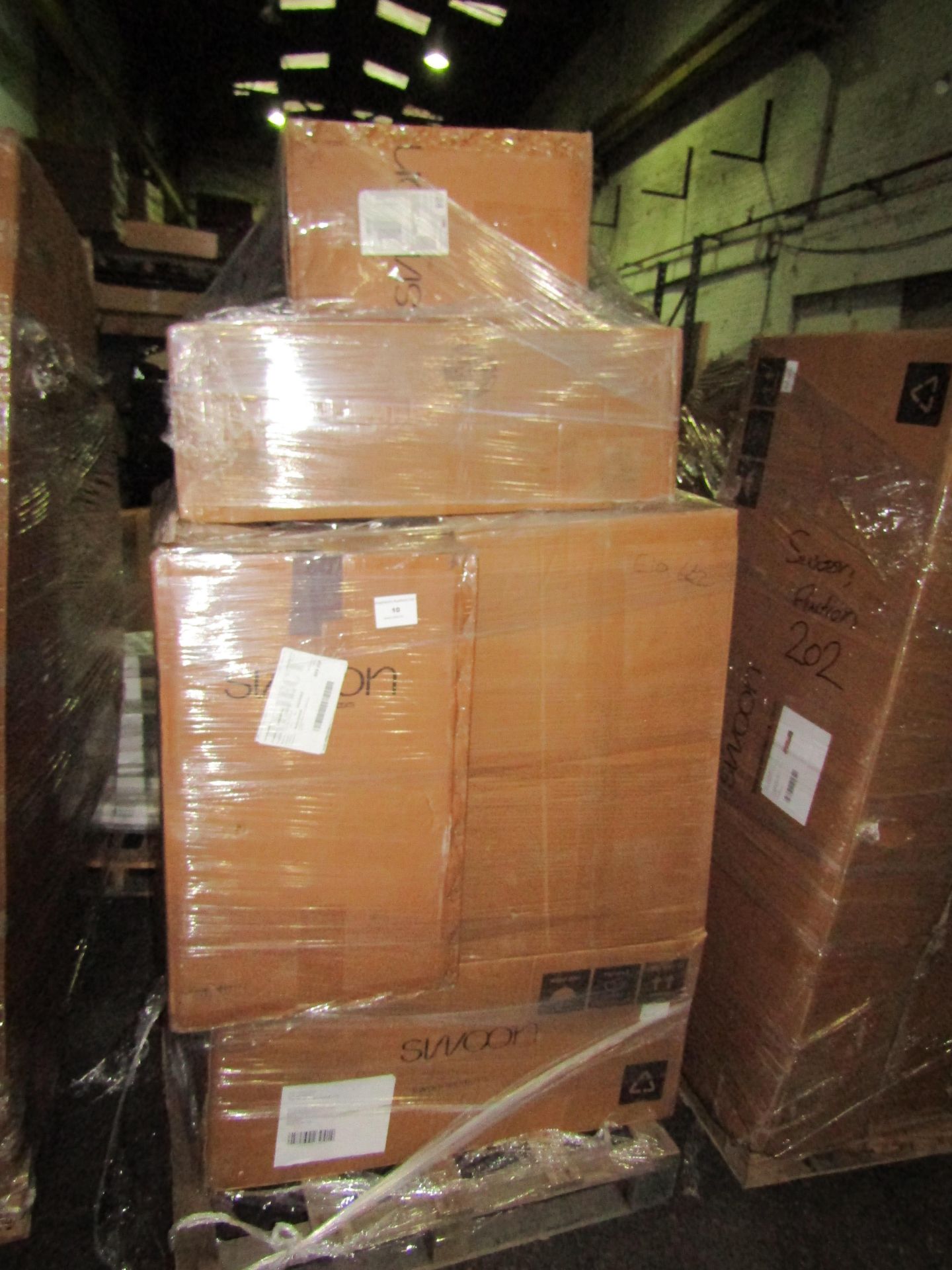 | 1X | PALLET OF SWOON B.E.R FURNITURE, UNMANIFESTED, WE HAVE NO IDEA WHAT IS ON THIS PALLET OR