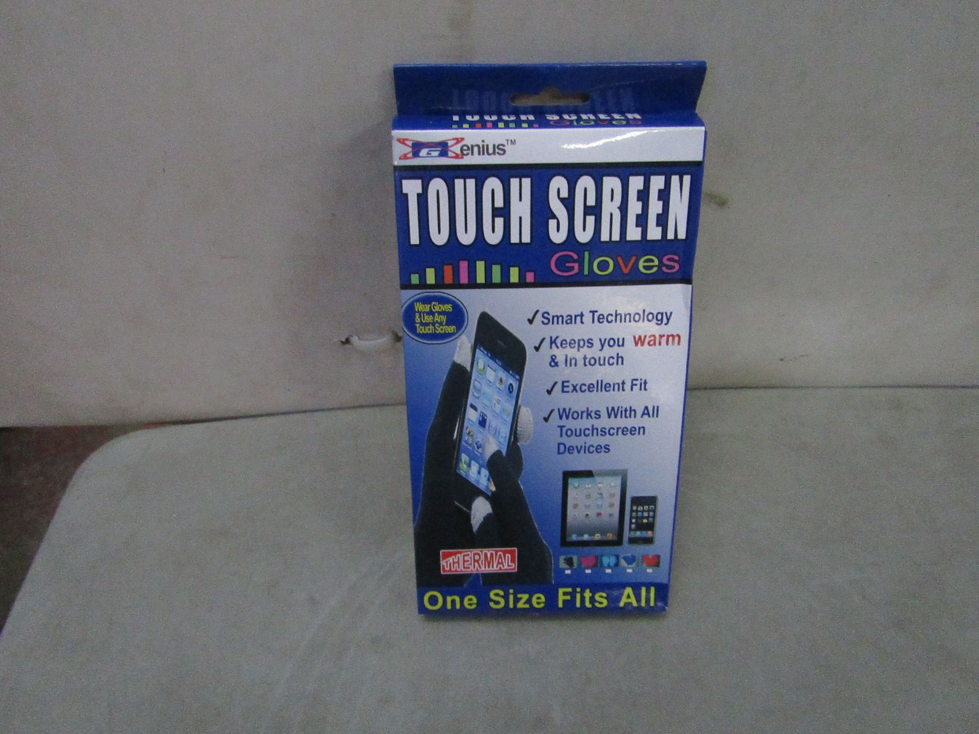 5 X Touch Screen Gloves (Works With All Touch Screen Devices ) All New & Boxed