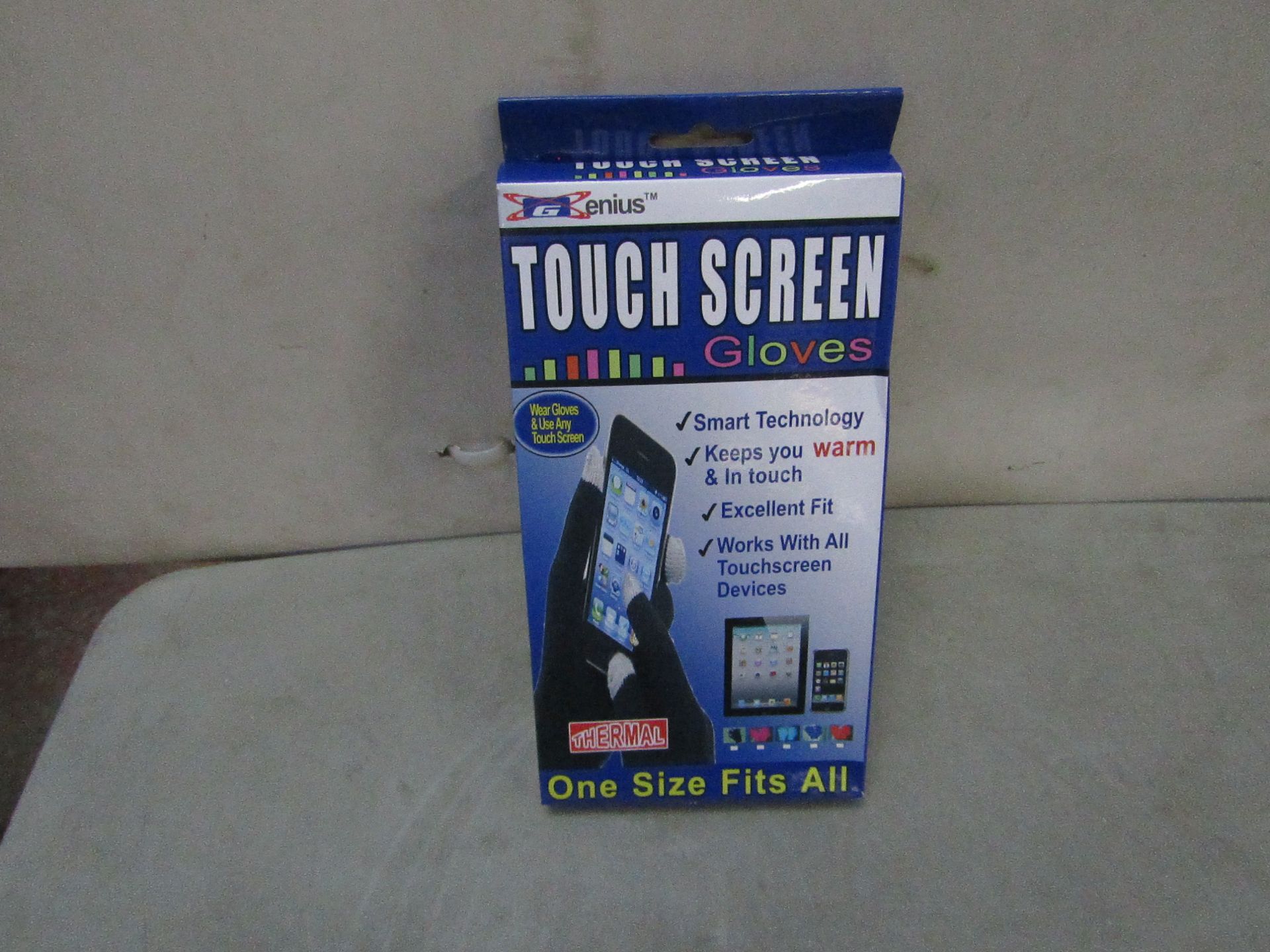 5 X Touch Screen Gloves (Works With All Touch Screen Devices ) All New & Boxed