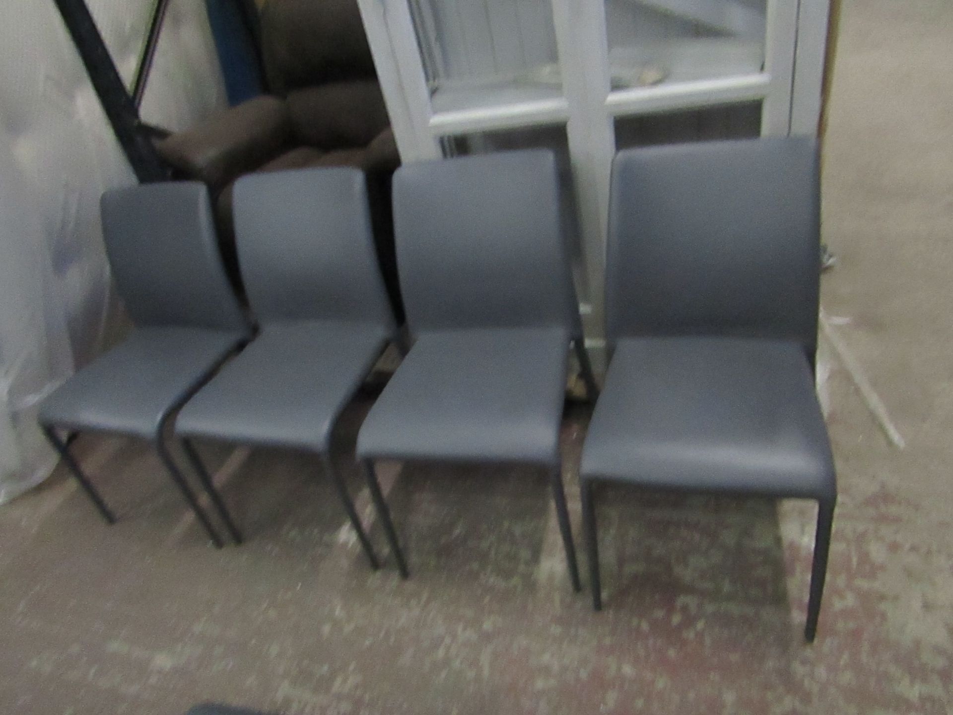 Set of 6 Dwell Svelte Dining chairs, in good condition, may have some minor marks but nothing major,