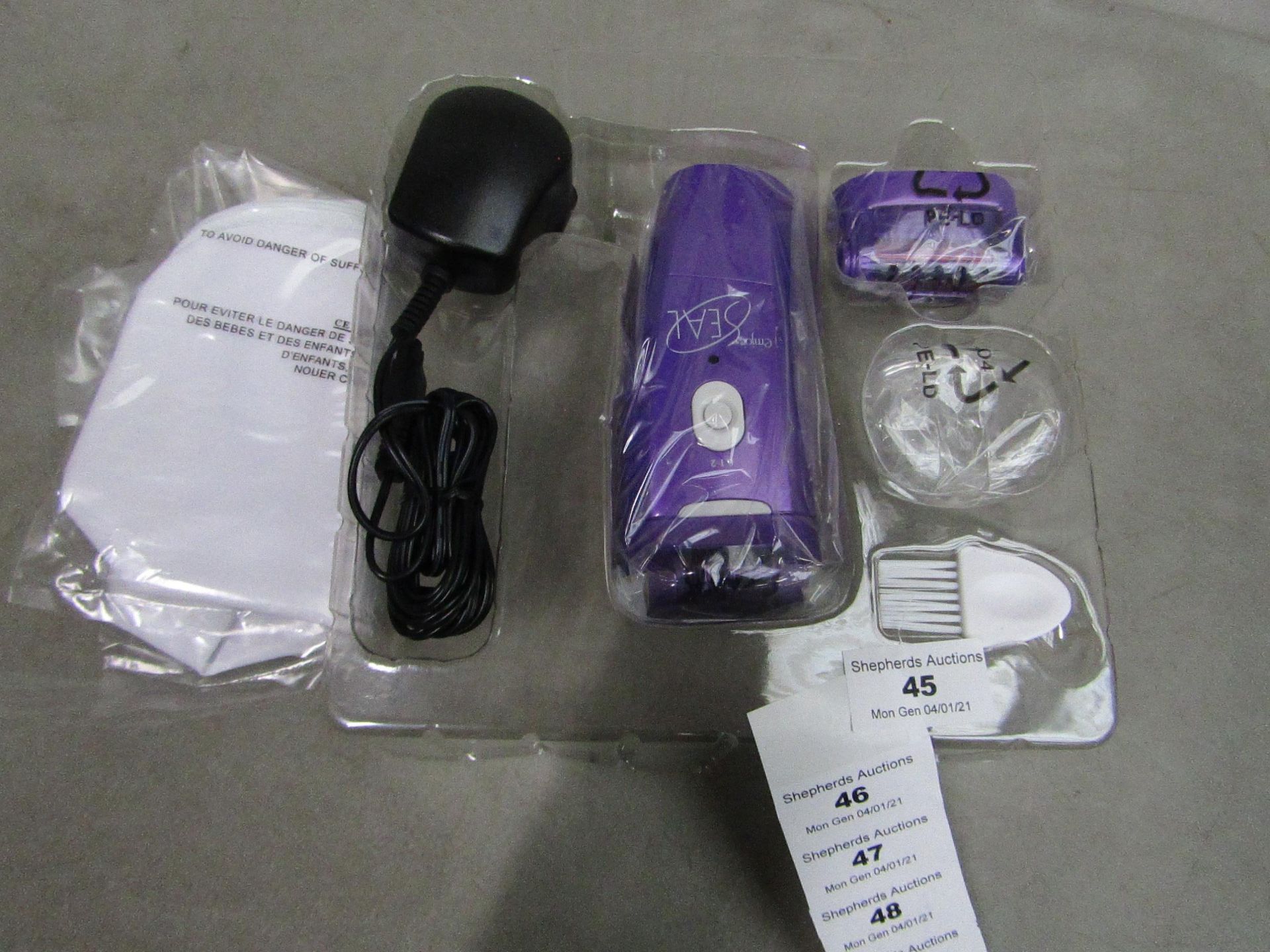 Emjoi Seal - Cordless Wet & Dry Epilation System - Unused & Boxed.