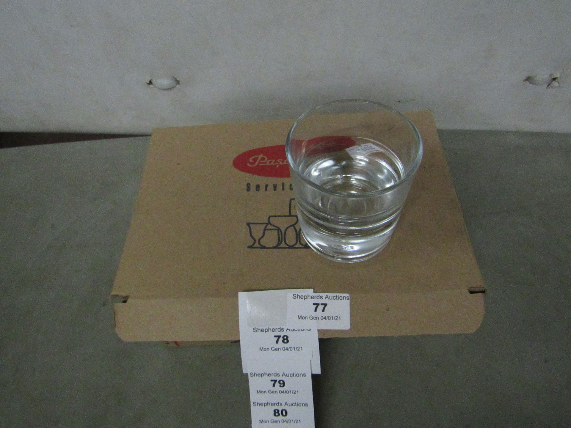 Pasabahce - Service Line Grande Tumber Glasses -135cc - Box of 6 - Unused & Boxed.